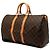 Borsa da viaggio Louis Vuitton Monogram Keepall 45 Marrone - vista 2