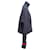 Céline Rollkragenpullover aus Yakhaar und Wolle in Navy & Rot Celine Größe US M Blau  - Ansicht 2