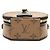 Bolso Louis Vuitton Monogram Reverse Mini Boite Chapeau marrón Castaño - vista 3