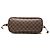 Borsa Tote Neverfull PM in Damier Ebene marrone Louis Vuitton - vista 3