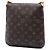 Borsa a tracolla Louis Vuitton Monogram Musette Salsa PM marrone con tracolla corta - vista 2