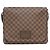 Borsa a tracolla Louis Vuitton Damier Ebene Brooklyn MM Marrone