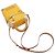 Borsa verticale in pelle Louis Vuitton Yellow Box Trunk Giallo - vista 17