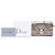 Borsa a tracolla Diorama Wallet on Chain in vernice metallizzata Microcannage dorata Dior - vista 7