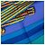 Sciarpa in seta blu Hermès Les Sangles 90 Scarves - vista 5