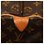 Borsa da viaggio Louis Vuitton Monogram Keepall 50 marrone - vista 7