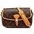 Borsa a tracolla Louis Vuitton Monogram Sologne marrone