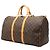 Borsa da viaggio Louis Vuitton Monogram Keepall 50 marrone - vista 2