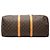 Borsa da viaggio Louis Vuitton Monogram Keepall 50 marrone - vista 3