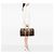 Borsa da viaggio Louis Vuitton Monogram Keepall 50 marrone - vista 8
