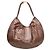 Borsa Hobo in coccodrillo marrone Nancy Gonzalez - vista 3