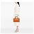 Orange Gucci Medium Calfskin Bamboo Shopper Satchel - view 7