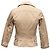 Dsquared2 Blazer de algodón desgastado Dsquared Tan Talla IT 40 Camello - vista 3