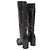 Botas de cuero altas con tacón Stuart Weitzman negras Talla 11B Negro - vista 4