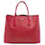 Borsa Double Saffiano Cuir Prada Rossa Medium Rosso