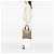 Tote Verticale Gucci GG Canvas Web marrone - vista 7