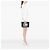 Clutch Chanel Medium Canvas La Pausa Zip O Case Nera Nero - vista 7