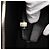 Borsa satchel Chanel Black Patent Round As Earth Nero - vista 6