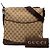Borsa a tracolla Gucci GG Canvas marrone - vista 8