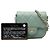 Borsa a tracolla Chanel Micro Mini Classic Caviar con patta singola verde - vista 8
