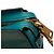 Borsa a tracolla Esplanade Bicolor Saffiano Vernice verde Prada - vista 6