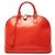 Borsa Alma PM Monogram Vernis Arancione Louis Vuitton