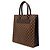 Borsa Tote Louis Vuitton Damier Ebene Venice Sac Plat GM Marrone - vista 2