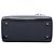 Borsa Lady Dior Medium in microcannage metallizzato vernice nero - vista 3