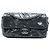 Borsa a tracolla Chanel Medium Glazed Calfskin Twisted Flap nera Nero