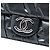 Borsa a tracolla Chanel Medium Glazed Calfskin Twisted Flap nera Nero - vista 6