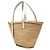 Borsa Tote LOEWE Medium Raffia Anagram Basket bianca Bianco - vista 2
