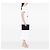 Clutch Monogram in pelle con stampa coccodrillo nera Saint Laurent Nero - vista 7
