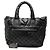 Black Chanel Medium Quilted Nylon Reversible Coco Cocoon Tote Schwarz - Ansicht 8