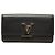 Langer Louis Vuitton Taurillon Capucines Geldbeutel schwarz