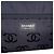 Borsa da viaggio Chanel CC in denim blu - vista 7