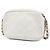 Camera Pequena bolsa de câmera Chanel branca em pele de cabra acolchoada casual Branco - vista 2