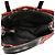 Borsa a mano in nylon Burberry House Check rossa Rosso - vista 4