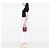 Borsa a mano in nylon Burberry House Check rossa Rosso - vista 6