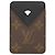 Brauner Louis Vuitton Monogram Macassar Magnetischer Kartenhalter