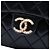 Bolsa de ombro Chanel Westminster em pele de cordeiro acolchoada preta Medium com aba de pérolas Preto - vista 5