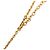 Collana con pendente Chanel CC in resina e perle finte dorate D'oro - vista 4