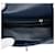 Borsa a tracolla Chanel Mini Rectangular Classic Caviar Single Flap Blu - vista 4
