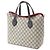 Borsa Tote e Borsa a tracolla Gucci GG Supreme Linea A Beige - vista 2