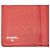 Cartera larga de piel gofrada Chanel CC Camellia roja - vista 6