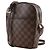 Borsa a tracolla Louis Vuitton Damier Ebene Ipanema PM Marrone - vista 9