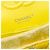 Borsa a tracolla Chanel Medium Classic Double Flap in velluto giallo - vista 5