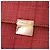 Borsa a tracolla Chanel CC Choco Bar in denim rosso con catena - vista 5