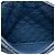 Clutch Chanel Medium Tweed Deauville O Case Blu - vista 4