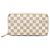 Zippy Organizer Portemonnaie Louis Vuitton Damier Azur Weiß