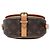 Borsa a tracolla Louis Vuitton Monogram Tambourin marrone - vista 3